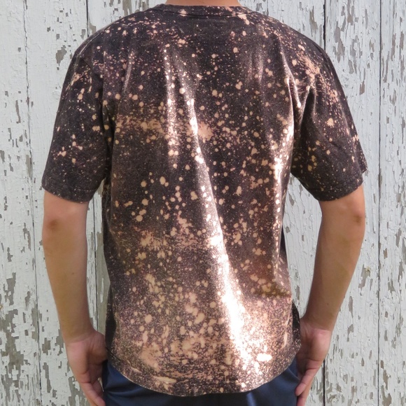 UT Austin Texas Longhorns Custom Bleach Tee sz L - Picture 4 of 4